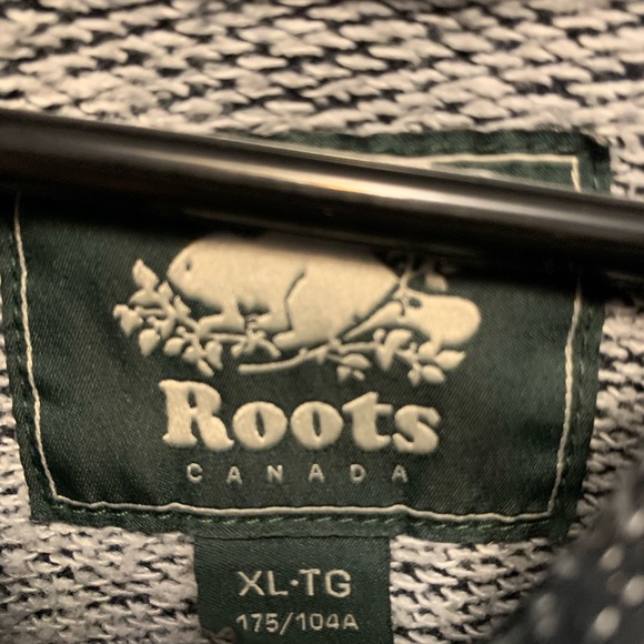 Roots hoodie dark salt & pepper - Picture 2 of 3